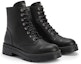 Order (W) Boot Kulit Bertali Giuseppe Zanotti Hujung Bulat 'Hitam' IU30010001