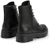 Lookbook (W) Giuseppe Zanotti 黑色真皮圆头系带靴 IU30010001