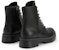 (W) Boot Kulit Bertali Giuseppe Zanotti Hujung Bulat 'Hitam' IU30010001
