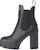 (W) But Chelsea Bertumit Giuseppe Zanotti Kulit Hujung Bulat 'Hitam' I370000001