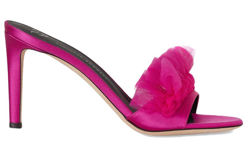 (W) Giuseppe Zanotti Leather Slide 'Elegant Purple' 圖 2