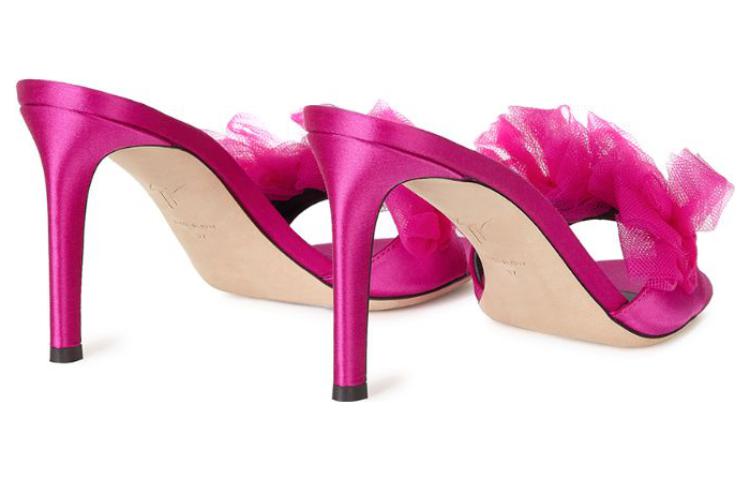 (W) Giuseppe Zanotti Leather Slide 'Elegant Purple' 圖 4