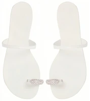 Purchase (Women) Giuseppe Zanotti Leather Slide 'Simplistic White' I700000074