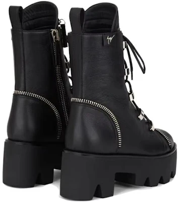 (W) Botas Giuseppe Zanotti de Cuero Plataforma Cordones 'Negro Moda Otoño-Invierno' I870078K01 Shop (W) Botas Giuseppe Zanotti de Cuero Plataforma Cordones 'Negro Moda Otoño-Invierno' I870078K01