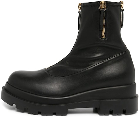 (Women) Giuseppe Zanotti Leather Zip-Detail Platform 'Fashion Ankle Boot Black' I270025001 Buy (Women) Giuseppe Zanotti Leather Zip-Detail Platform 'Fashion Ankle Boot Black' I270025001