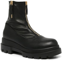 (W) Bota Negra de Plataforma con Cremallera de Giuseppe Zanotti en Cuero. I270025001 Order (W) Bota Negra de Plataforma con Cremallera de Giuseppe Zanotti en Cuero. I270025001