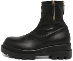 (Women) Giuseppe Zanotti Leather Zip-Detail Platform 'Fashion Ankle Boot Black' I270025001 (Women) Giuseppe Zanotti Leather Zip-Detail Platform 'Fashion Ankle Boot Black' I270025001
