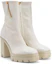 Lookbook (W) Bota Blanca Tacón Plataforma Punta Redonda Cremallera Giuseppe Zanotti. I370008002