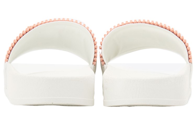 (W) Giuseppe Zanotti Leather Zipper Logo Slide 'White' 圖 5