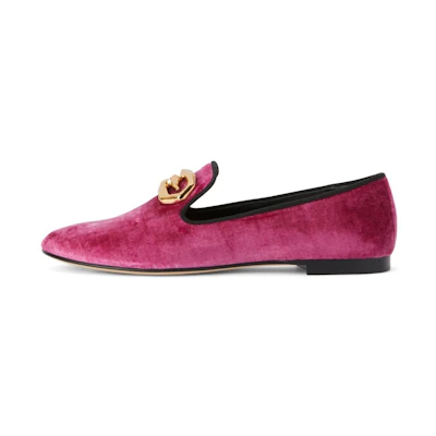 (W) Giuseppe Zanotti Leopoldin 'Velvet Burgundy'