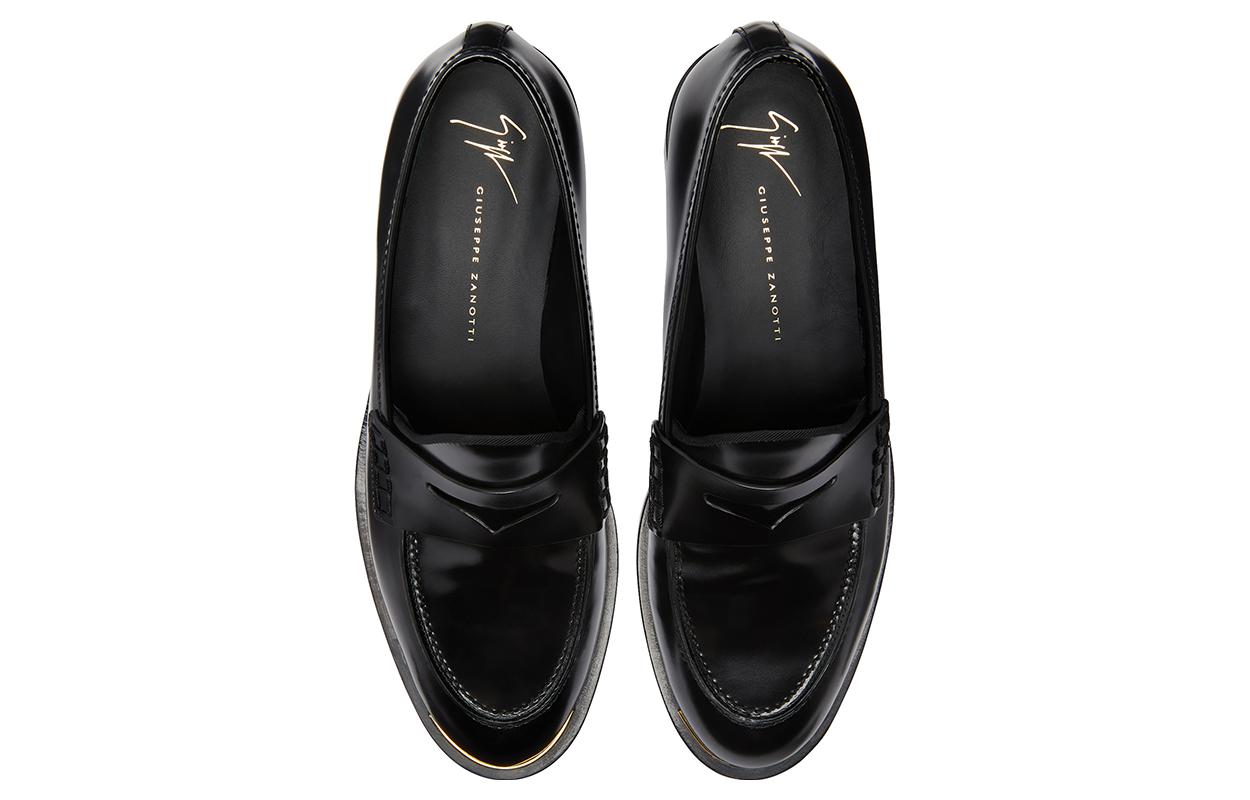 Lookbook (W) ジュゼッペザノッティ ブラックブリティッシュローファー I360006001