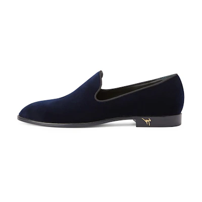 (W) Giuseppe Zanotti Loafer 'Blue Round Toe'