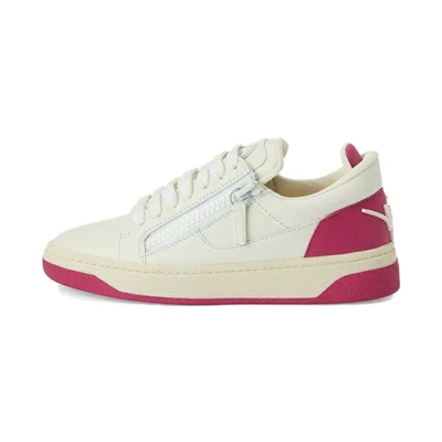 (W) Giuseppe Zanotti Low-Top Sneaker 'White Red Colorblock'