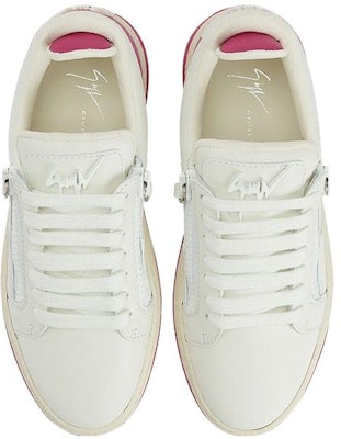 (W) 주세페 자노티 로우탑 스니커즈 (화이트/레드) RW30021003 Lookbook (W) 주세페 자노티 로우탑 스니커즈 (화이트/레드) RW30021003