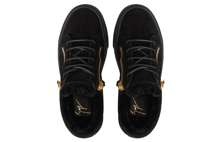 (W) Giuseppe Zanotti Low Top 'Black Side Zip' 圖 3