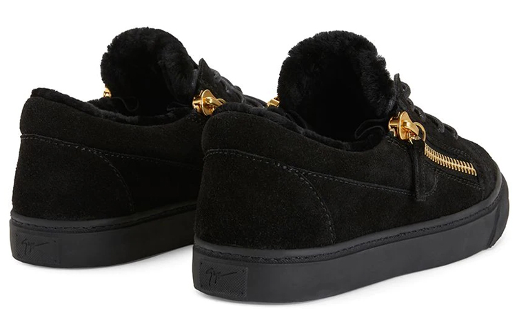 (W) Giuseppe Zanotti Low Top 'Black Side Zip' 圖 4