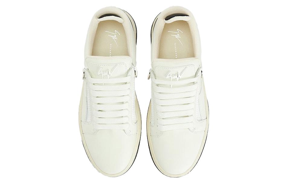 (W) Giuseppe Zanotti Low Top 'Black White Colorblock' 圖 3
