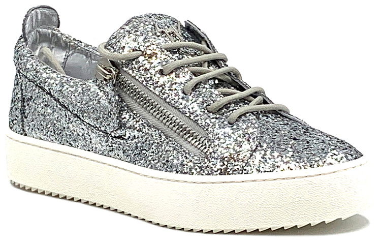 (W) Giuseppe Zanotti Low Top 'Silver' 圖 2