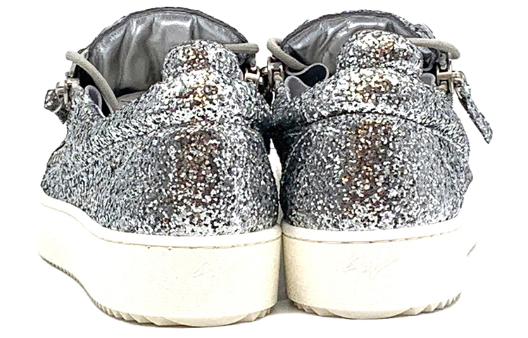 (W) Giuseppe Zanotti Low Top 'Silver' 圖 5