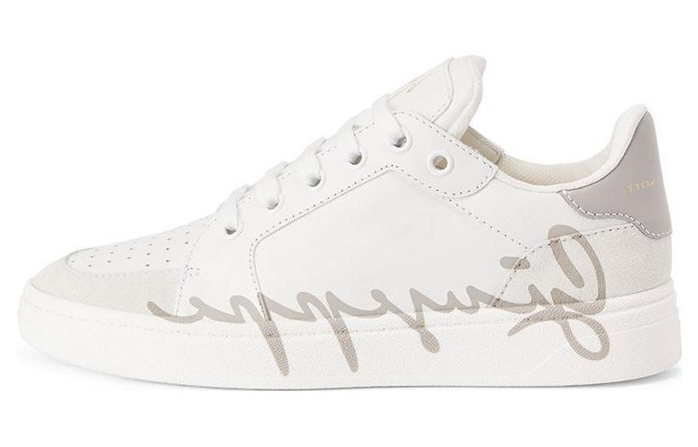 (W) Giuseppe Zanotti Low Top Lace-Up 'White Leather'
