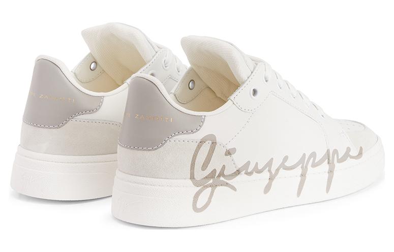 (W) Giuseppe Zanotti Low Top Lace-Up 'White Leather' 圖 4