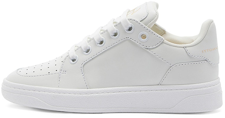 (Women) Giuseppe Zanotti Low Top Lace-Up Sneaker 'White Leather' RW30027001 Buy (Women) Giuseppe Zanotti Low Top Lace-Up Sneaker 'White Leather' RW30027001