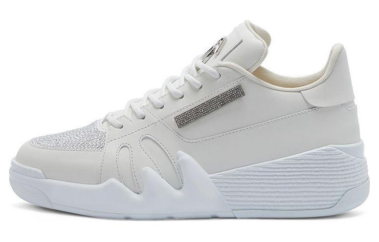 (W) Giuseppe Zanotti Low Top Thick Sole 'White Leather'