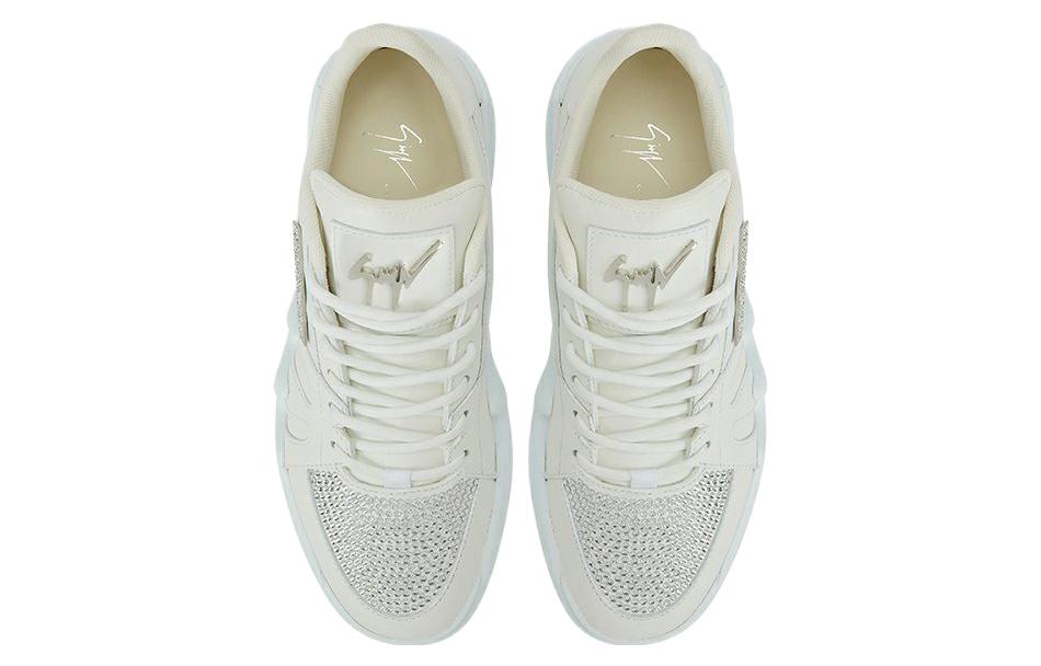(W) Giuseppe Zanotti Low Top Thick Sole 'White Leather' 圖 3
