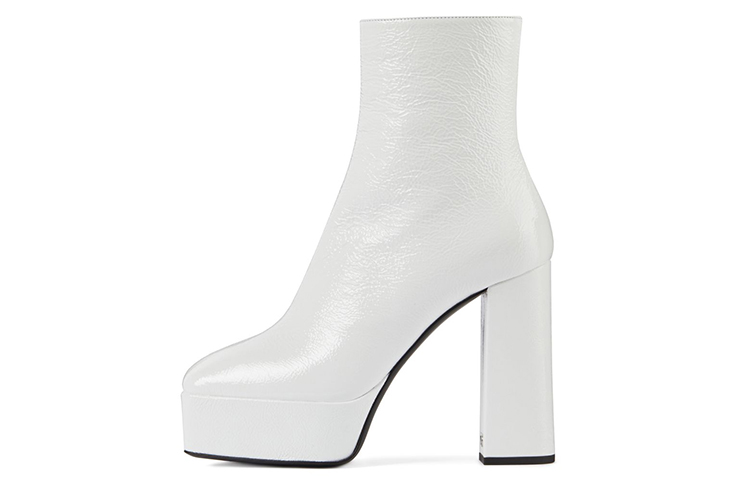 (W) Giuseppe Zanotti Morgana 'White Leather Boot'