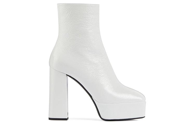 (W) Giuseppe Zanotti Morgana 'White Leather Boot' 圖 2