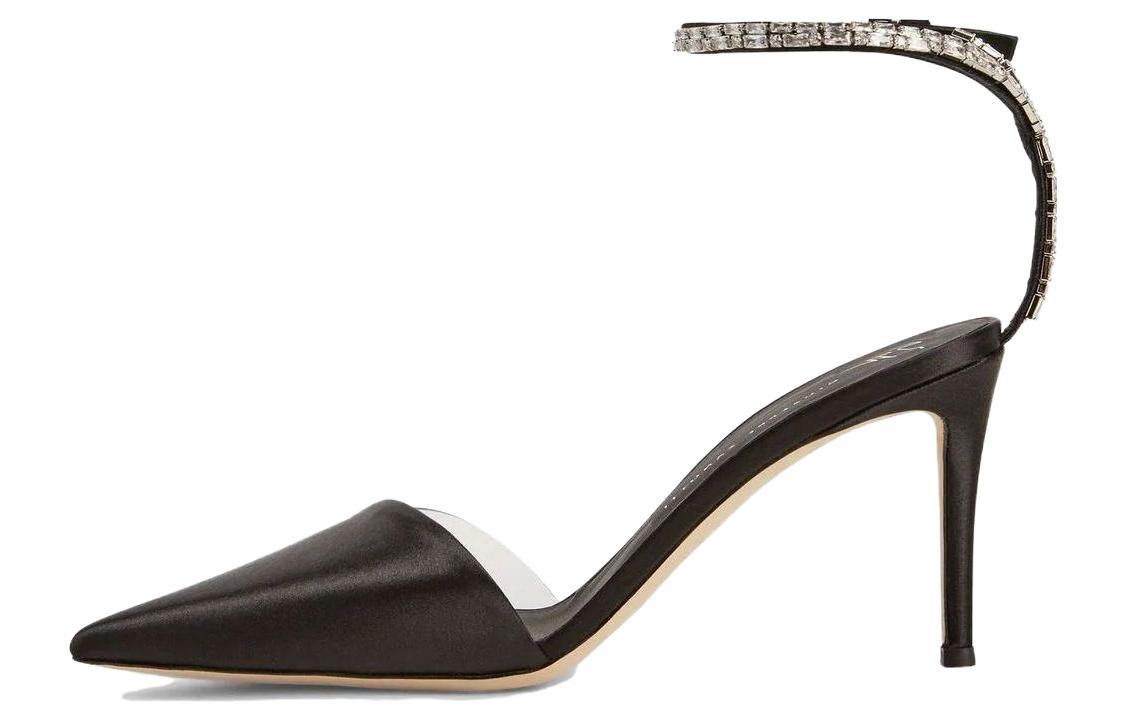 Buy (W) 주세페 자노티 낭트 '블랙 포인티드 토 스틸레토' I250002010