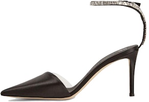 (Women) Giuseppe Zanotti Nantes 'Black Pointed Toe Stiletto' I250002010 (Women) Giuseppe Zanotti Nantes 'Black Pointed Toe Stiletto' I250002010