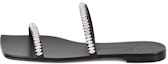 Buy (W) Sandal Sukan Rata Giuseppe Zanotti Open-Toe 'Hitam' E100053001