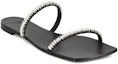 Lookbook (W) Sandal Sukan Rata Giuseppe Zanotti Open-Toe 'Hitam' E100053001