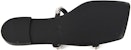 (W) Sandal Sukan Rata Giuseppe Zanotti Open-Toe 'Hitam' E100053001