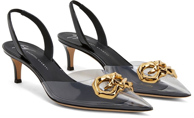 (W) Giuseppe Zanotti Sepatu Stiletto PVC Toe Runcing 5cm 'Hitam' E250011004 Order (W) Giuseppe Zanotti Sepatu Stiletto PVC Toe Runcing 5cm 'Hitam' E250011004