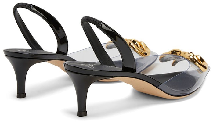 (W) Giuseppe Zanotti Sepatu Stiletto PVC Toe Runcing 5cm 'Hitam' E250011004 Lookbook (W) Giuseppe Zanotti Sepatu Stiletto PVC Toe Runcing 5cm 'Hitam' E250011004