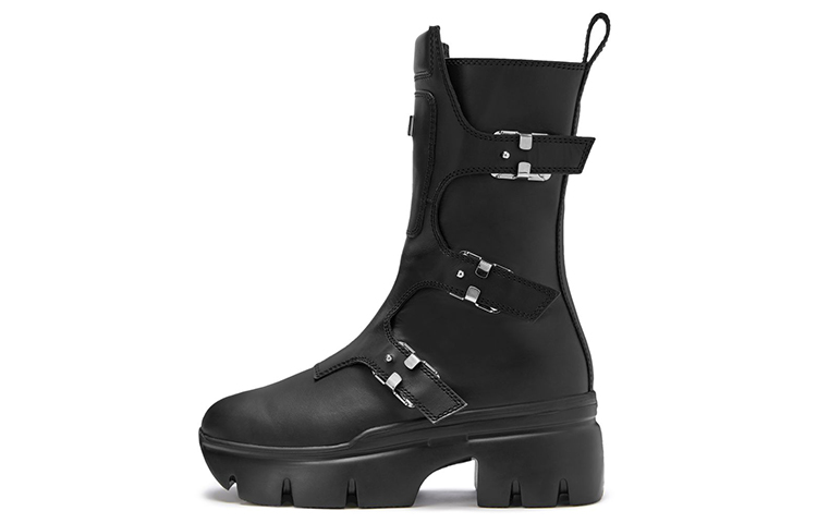 (Women) Giuseppe Zanotti Romey 'Black Leather Biker' I170027001