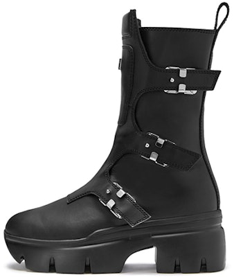 (Women) Giuseppe Zanotti Romey 'Black Leather Biker' I170027001 Buy (Women) Giuseppe Zanotti Romey 'Black Leather Biker' I170027001
