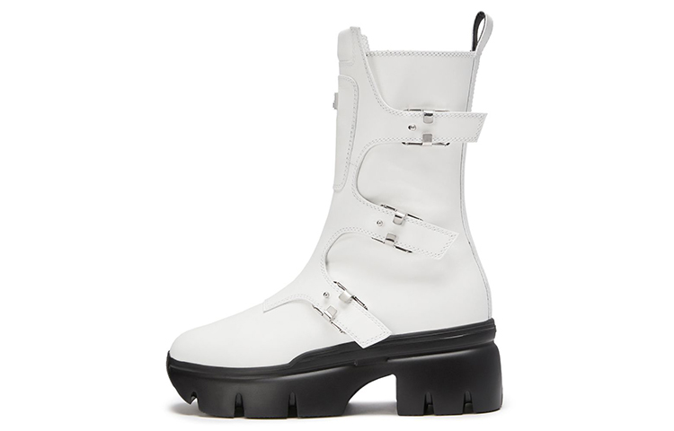 (Women) Giuseppe Zanotti Romey 'White Biker Boot' I170027002