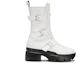 Order (Women) Giuseppe Zanotti Romey 'White Biker Boot' I170027002