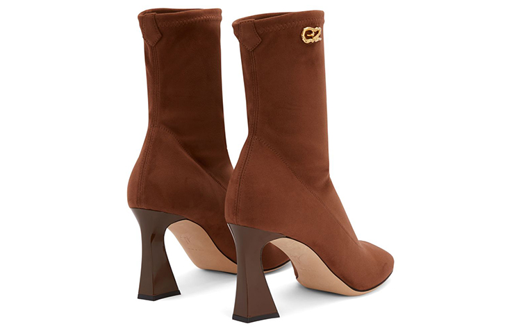 (W) Giuseppe Zanotti Short Boot 8.5cm 'Brown Slip-On' 圖 3
