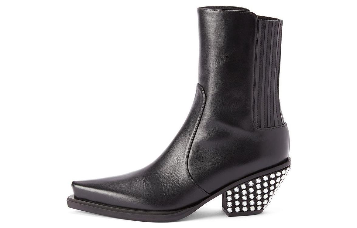 (Women) Giuseppe Zanotti Short Boot 'Black Leather' I370021001