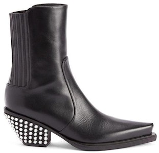 (W) Giuseppe Zanotti Sepatu Boot Pendek 'Kulit Hitam' I370021001 Order (W) Giuseppe Zanotti Sepatu Boot Pendek 'Kulit Hitam' I370021001