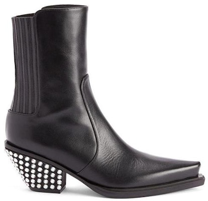 (Women) Giuseppe Zanotti Short Boot 'Black Leather' I370021001 Order (Women) Giuseppe Zanotti Short Boot 'Black Leather' I370021001