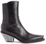 Order (W) But Kasut Pendek Giuseppe Zanotti 'Kulit Hitam' I370021001