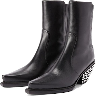 (Women) Giuseppe Zanotti Short Boot 'Black Leather' I370021001 Lookbook (Women) Giuseppe Zanotti Short Boot 'Black Leather' I370021001
