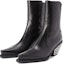 Lookbook (W) But Kasut Pendek Giuseppe Zanotti 'Kulit Hitam' I370021001