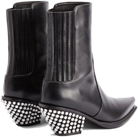 (W) ジュゼッペザノッティ レザーショートブーツ (黒) I370021001 Purchase (W) ジュゼッペザノッティ レザーショートブーツ (黒) I370021001