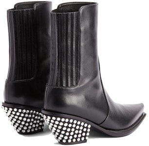 (W) Giuseppe Zanotti Sepatu Boot Pendek 'Kulit Hitam' I370021001 Purchase (W) Giuseppe Zanotti Sepatu Boot Pendek 'Kulit Hitam' I370021001